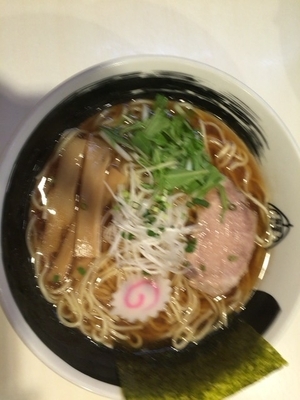 「侍ラーメン中盛 750円」@麺屋 侍の写真