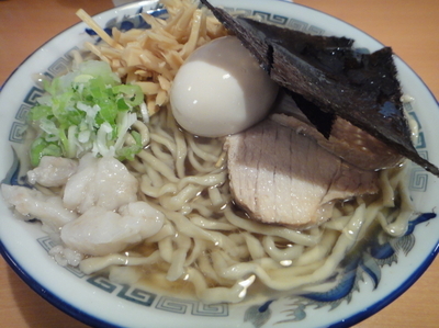 「中華そば・味濃い口・身入り・量普通＋煮卵クン」@ケンチャンラーメン 山形の写真