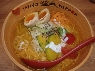 「味玉ベジソバ(1,020円)」@ソラノイロ NIPPONの写真