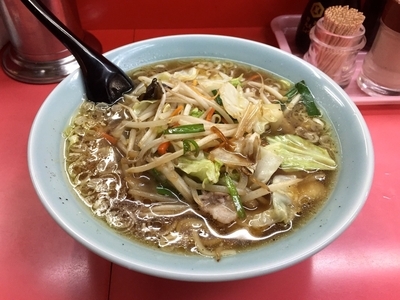 「野菜ラーメン」@中華そば のんぼの写真