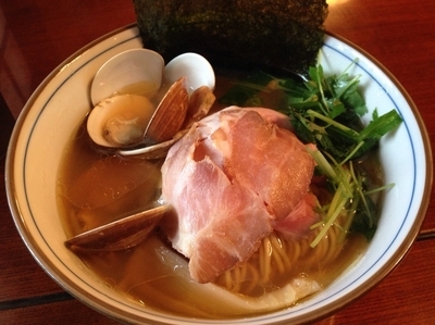 「蛤そば」@中華そば 四つ葉の写真