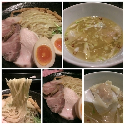 「特製塩つけ麺」@らぁ麺 すぎ本の写真