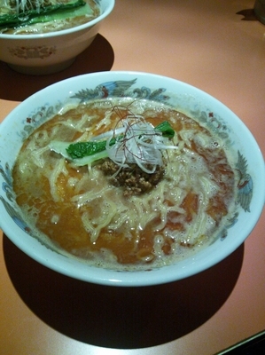 「担々麺(大盛)」@麺喰処 じゃジャ旨の写真