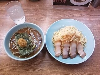 「野菜つけめん」@名代らーめん 航海屋 新宿店の写真