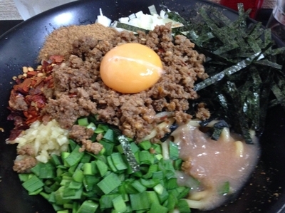 「「限定」台湾混ぜそば」@自家製麺SHINの写真