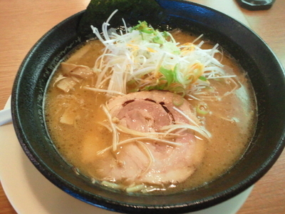 「ネギ味噌麺 637円」@大志軒 福島泉店の写真