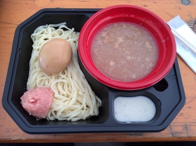 「マグロあら炊きつけ麺「竹本島田商店」」@大つけ麺博プレゼンツ つけ麺VSラーメンの写真