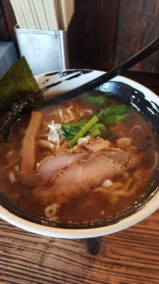 「醤そば　大盛り無料」@麺場 浜虎 横浜店の写真