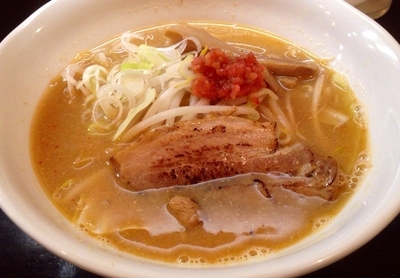 「【限定】海老香る味噌らーめん　820円」@づゅる麺 池田の写真