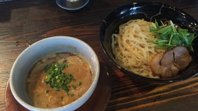 「秋刀魚白湯つけ麺870円」@秋刀魚中華そば 生粋の写真