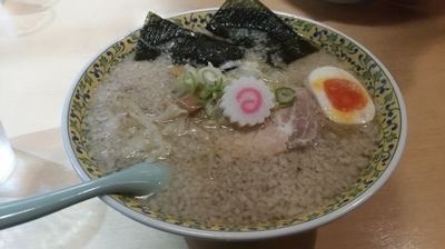 「こってり醤油ラーメン(大盛り)」@純手打ちラーメン 大塚やの写真