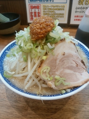 「角ふじ塩ラーメン800円」@山勝角ふじ無双 南流山店の写真