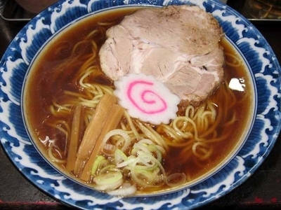 「元祖魚介の中華そば　680円」@三代目 藤村商店 上野広小路店の写真