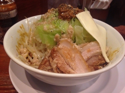 「まぜろうカレー味トッピングチーズ【880円】」@麺屋 ばばんの写真