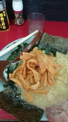 「メンマラーメン」@壱発ラーメン 八王子店の写真