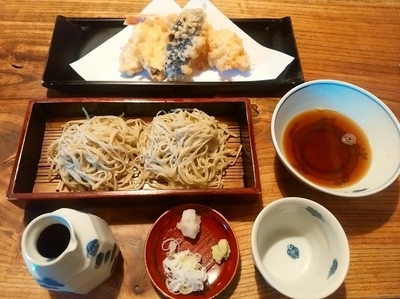 「天せいろそば(並盛)1,910円」@凡味 そばきりの写真