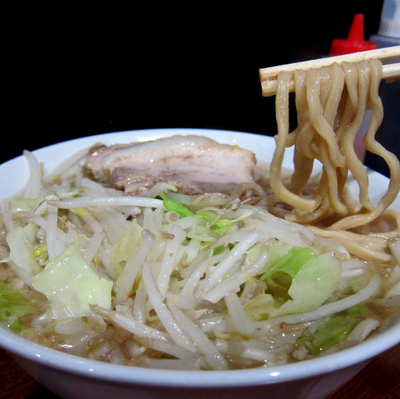 「ポン酢（太麺） 850円」@麺屋のスたの写真