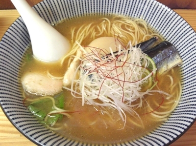 「【限定】さんまそば￥850」@中華そば よしかわの写真