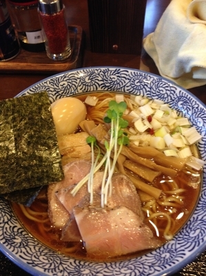 「特製中華そば醤油」@麺処 いぐさの写真