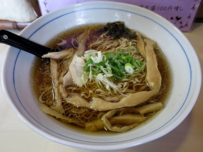 「軍鶏そば ７５０円」@とり麺や五色の写真