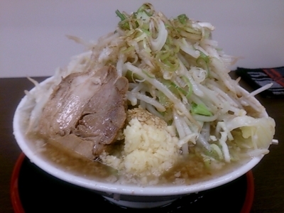 「元節麺【大盛】」@麺屋 元の写真