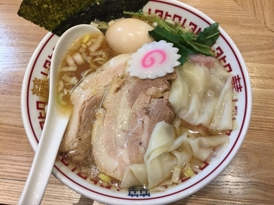 「二ボボ特製煮干中華そば【950円】」@味噌中華そばムタヒロの写真