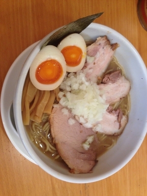 「特製煮干し蕎麦」@煮干そば とみ田の写真