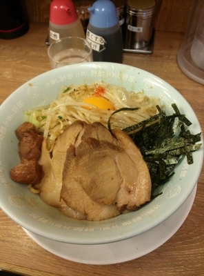 「汁なし豚野郎」@野郎ラーメン 西武新宿駅前店の写真