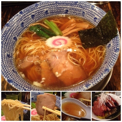 「支那そば¥750 くじら飯¥450」@くじら軒 横浜本店の写真