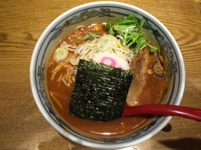 「味噌にぼしらーめん」@麺や 六三六 名駅店の写真