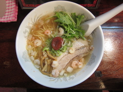 「えび塩そば 790円」@中華そば 正田食堂の写真