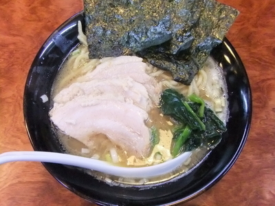 「横浜家系ラーメン」@自家製太麺 元気屋の写真