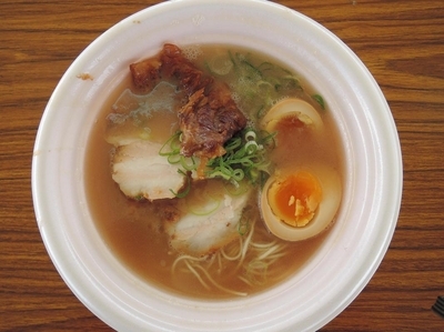 「ラーメンこがね家 明石総本店 限定極濃豚骨Wチャーシュー麺」@らーめんフェスタ in イオンレイクタウンの写真