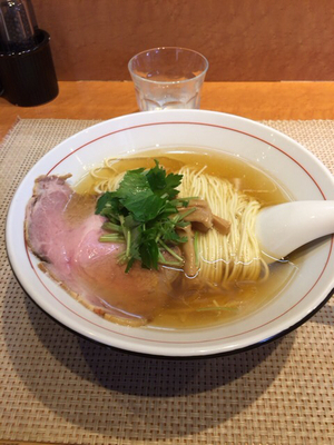 「塩煮干しそば650円」@柴崎亭の写真