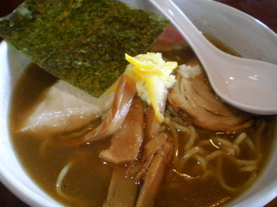 「濃厚煮干ラーメン（８００円）」@麺屋 芽ぶきの写真