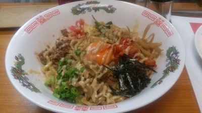 「謹製！小籠包の肉出汁混ぜそば＋小籠包セット」@六角橋焼小籠包の写真