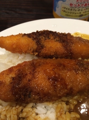 「フィッシュフライカレー」@カレーハウス CoCo壱番屋 港区虎ノ門三丁目店の写真