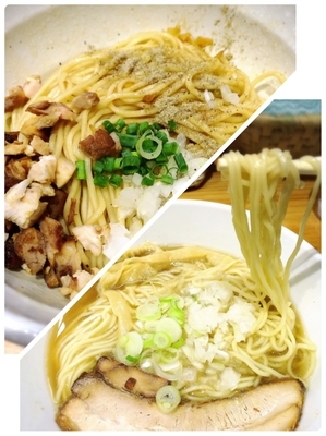 「煮干しそば¥650＋替玉¥150」@つけめん・らーめん・煮干そば 金狼の写真