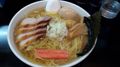 「ラーメン、塩」@一条流がんこ総本家分家四谷荒木町の写真