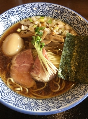 「味玉中華そば〔醤油〕」@麺処 いぐさの写真