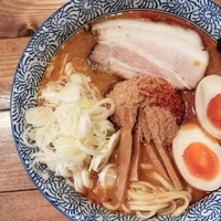 味玉辛辛魚（辛さ控えめ、葱多め）