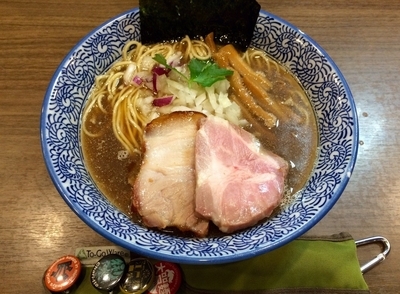 「極上煮干そば」@煮干しつけ麺 宮元の写真