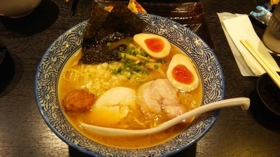 「濃厚鶏骨醤油そば」@麺屋武一 初台店の写真