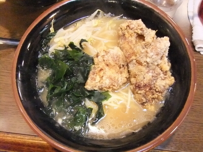 「唐揚げラーメン」@ラーメンショップ とさっ子の写真