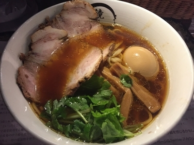 「極　醤油ラーメン（1000円）」@らーめん愉悦処 鏡花の写真