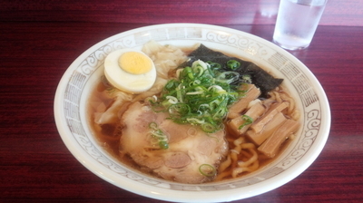 「手打ちワンタン麺」@ラーメン夏目の写真