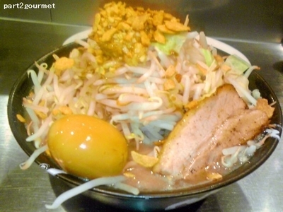 「味玉どてちんらーめん (850円)」@南青山の写真