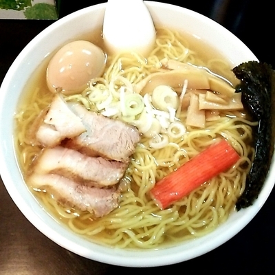 「清湯の塩　700円」@一条流がんこ総本家分家四谷荒木町の写真