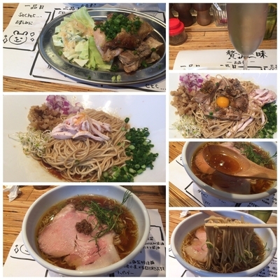 「【限定ＳＲ７コラボリレー】贅沢三昧1300円冷酒350円」@NOODLE STOCK 鶴おかの写真