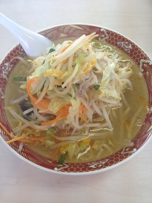 「タンメン」@あぢとみ食堂の写真